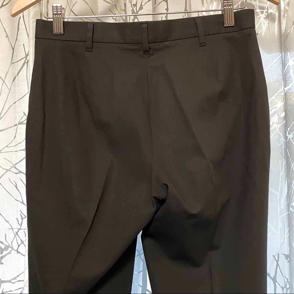 Jill Sander all black cotton dress pants trousers slacks - Picture 6 of 13